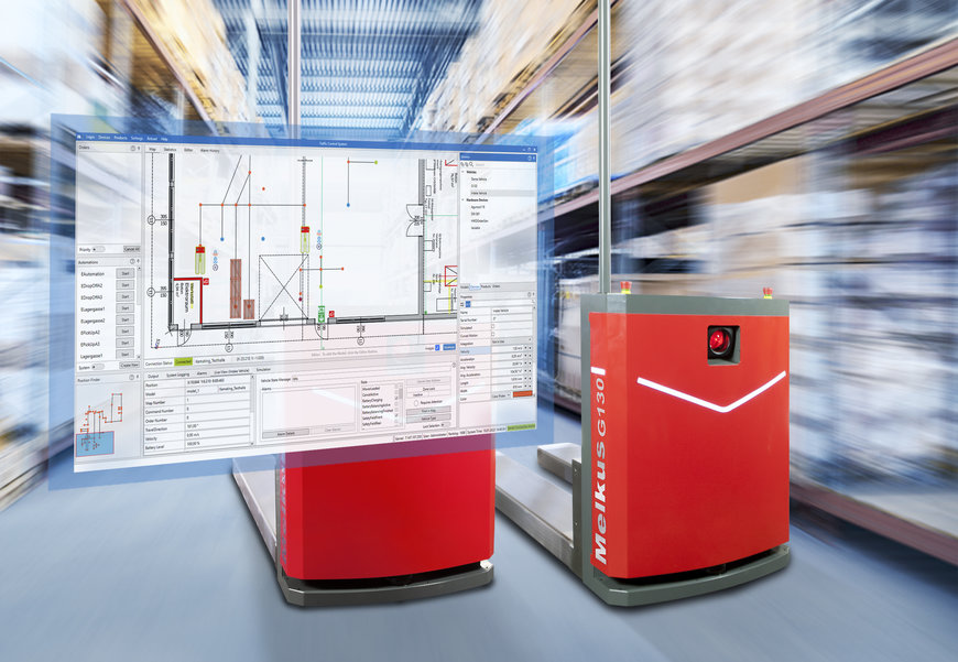 REAL-TIME SOFTWARE FOR AGVS AND AMRS REVOLUTIONIZES INTRALOGISTICS